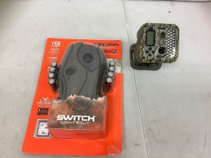 Lot of (2) Trail Cameras, E-Commerce Return, Sold as is