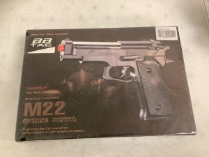 M22 BB Spring Pistol, New