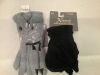 Lot of (3) Ladies Gloves, Appears New