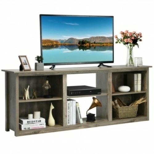 2-Tier Entertainment Media Console Tv Stand