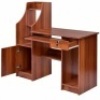 Home Computer Study Workstation Desk w/ Bookshelf