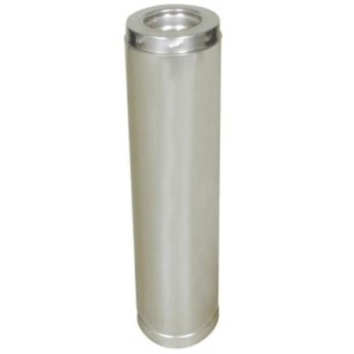 (2) SuperVent -&nbsp;36"L x 6" dia Stainless Steel Insulated Double Wall Stainless Chimney Pipe. Condition Unknown. Appears New&nbsp;