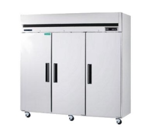 MCFT-72FDHC 81" Reach In Freezer with 72 Cu. Ft. Capacity. FOR REPAIR or PARTS. NO COMPRESSOR