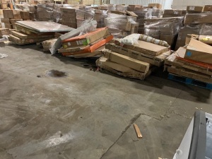 (4) Pallets of Bed Parts. No Info
