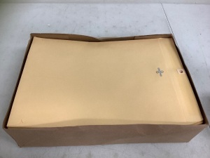 Heavy Duty 10x13 Clasp Gummed Envelopes, Approx. 100, Appears New