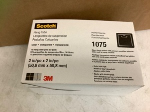 Box of Scotch Hang Tabs, Appears New