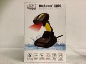 Adesso NuScan Barcode Scanner, Works, Appears new, Retail 149.95