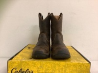 Mens Work Boots, 9.5D, E-Commerce Return