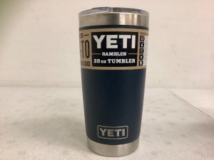 Yeti 20oz Tumbler, New w/ Missing Lid Slider