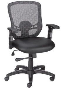 Staples 934100 Corvair Luxura Mesh Back Task Chair, Appears New