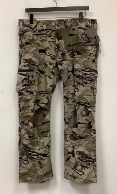 Under Armour Mens Camo Pants, 40x32, New, Retail 100.00