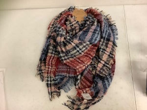 Quagga Blanket Scarf, OSFA, New