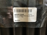 Lot of Laundry Baskets - (10) Large Baskets & (3) Smaller Baskets, Black. Appears New&nbsp;