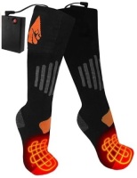 Action Heat Unisex Wool Heated Socks, E-Comm Return