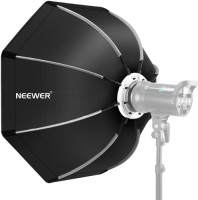 Neewer 35.4 inches Foldable Octagonal Softbox w/ Bowens Mount Speedring & Carrying Case for Speedlite Studio Flash Monolight. Appears New