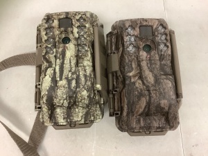 Lot of (2) Assorted Trail Cams, E-Comm Return