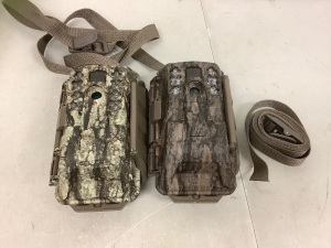 Lot of (2) Trail Cams, E-Commerce Return, Untested, No Batteries