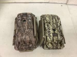 Lot of (2) Trail Cams, E-Commerce Return, Untested, No Batteries