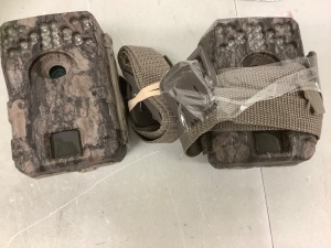 Lot of (2) Trail Cameras, Untested, E-Commerce Return