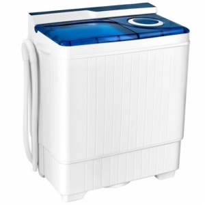 BL 26 Pound Portable Semi-Automatic Washing Machine With Built-In Drain Pump