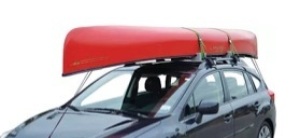 Malone Standard Roof Top Canoe Carrier Kit, E-Comm Return