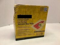 Commercial Grade Cut To Size Vacuum Bag Rolls, Appears New