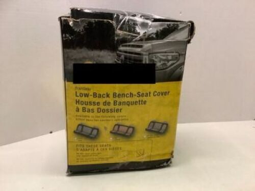 Low Back Bench Seat Cover, Appears New