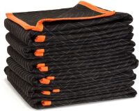 WEN 272406&nbsp;72-Inch by 40-Inch Heavy Duty Padded Moving Blankets, 6-Pack
