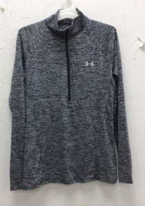 Under Armour Womens 1/4 Zip Pull Over, Small, New