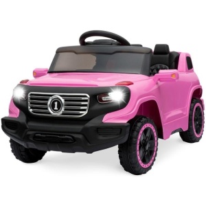 6V Kids Ride-On Car Truck Toy w/ RC Parent Control, 3 Speeds, Lights, Horn. Appears New