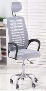 Adjustable Ergonomic Gaming/Office Chair, White. Appears New. (Actual Chair Style/Appearance May Vary Slightly from Pictured)