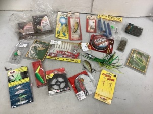 Lot of (20) Misc Fishing Items, E-Commerce Return