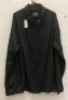 Mens 3XL Tall Heavy Weight,&nbsp;Half Zip Pull-Over, Black, New with Tags,&nbsp;Retail:$69.99
