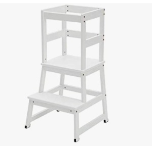 Kitchen Step Stool for Kids/ Toddlers w/ Safety Rail, Item May Vary from Stock Photo, Appears New