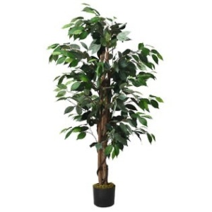 4' Artificial Ficus Silk Tree 