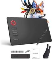 VEIKK A15 10x6 Inch Drawing Digital Pen Tablet w/ Battery-Free Passive Stylus &12 Shortcut Keys&nbsp;& 1 Artist Glove. E-Commerce. Appears New