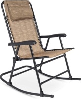 Foldable Zero Gravity Rocking Patio Lounge Chair&nbsp;