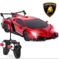 1/24 Kids RC Lamborghini Veneno Racing Car Toy w/ Lights, Shock Suspension&nbsp;