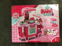 Pretend Play Kitchen Toy Set for Kids with Water Vapor Teapot&nbsp;