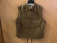 Red Head Men's Lined Vest, XL, Appears New