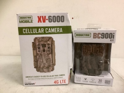 Lot of (2) Moultrie Trail Cameras, Untested, E-Commerce Return