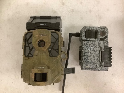 Lot of (2) Trail Cameras, Untested, E-Commerce Return