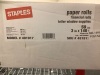 Box of Staples Paper Rolls, Appears New