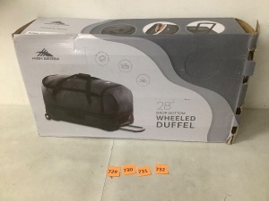 High Sierra 28" Drop-Bottom Wheeled Duffel Bag