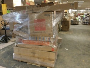 PAllet of Salvage Returns. Will Contain Broken or Incomplete Items