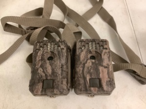 Lot of (2) Trail Cameras, Untested, E-Commerce Return