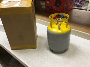 Refrigerant Recovery Reclaim Cylinder Tank. Unknown Condition. E-Commerce Return