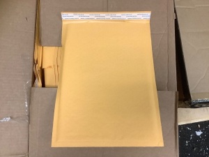 Box of 10x13 Padded Envelopes, Appears new