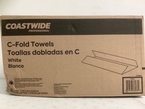 Box of Coastwide C-Fold Towels, E-Commerce Return