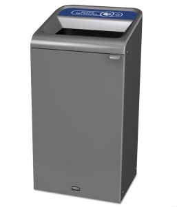 Rubbermaid Commercial Configure Indoor Recycling Waste Receptacle, Appears New, Retail 1,624.96